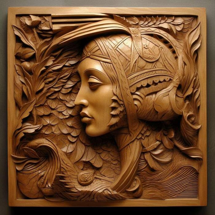 نموذج ثلاثي الأبعاد لآلة CNC 3D Art 